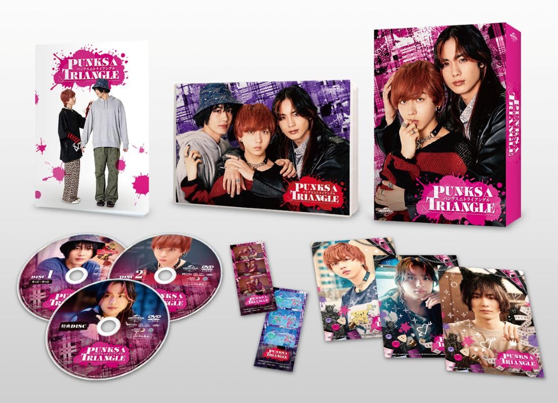 【新品】PUNKS△TRIANGLE<パンクス・トライアングル> DVD BOX 71c+0+c2cKL.jpg
